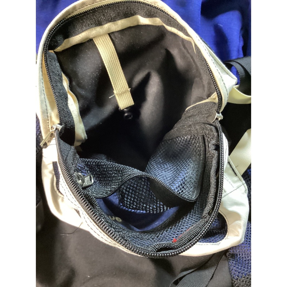 REI Half Dome hiking Backpack Gorpcore Outdoors Camping Blue Black White - Picture 4 of 5